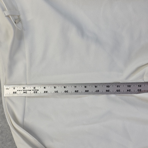 Savion women's white dress pants with silver accents size 3X NWT - Picture 10 of 13